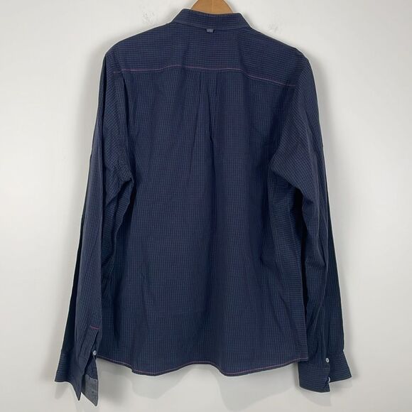 Descendant of Thieves Limited Edition Button Shirt 2XL Blue Plaid 1 of 295 Made - Picture 4 of 10